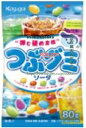 大阪京菓楽天市場店ZR駄菓子 春日井 80G Jつぶグミ ソーダ ×6個【mai】【メール便送料無料】
