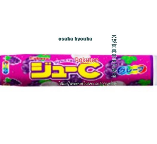 大阪京菓楽天市場店ZR駄菓子　 カバヤ　15粒　ジューC　グレープ　　　　　　　　 ×10個【maia5】【メ..