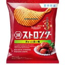 大阪京菓ZR湖池屋 52G ストロング ぎゅっと濃い梅×12個【送料無料(沖縄は別途送料)】【新x0526】