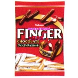 大阪京菓ZRカバヤ　60Gフィンガーチョコレート〔127円〕×40個　+税