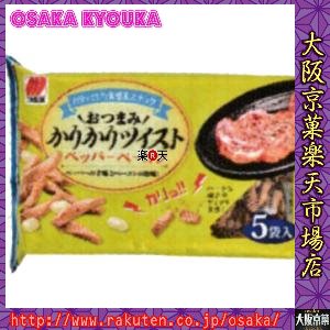 【お買い物マラソン期間限定★ポイント2倍】大阪京菓ZR三幸製菓 105g かりかりツイストベーコン〔176円〕×24個 +税 【送料無料(北海道・沖縄は別途送料)】【2k】