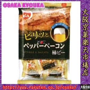大阪京菓ZRでん六 120G ペッパーベーコン柿ピー〔253円〕×24個 +税 【送料無料(北海道・沖縄は別途送料)】【1k】