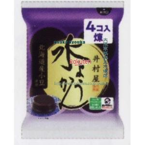 大阪京菓 ZRx井村屋　62Gx4コ 袋入水ようかん×20個【xw】【送料無料（沖縄は別途送料）】