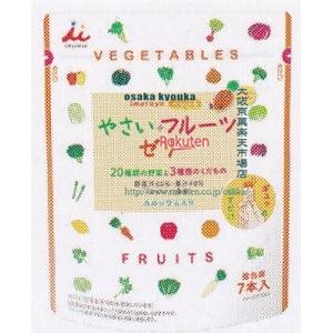 大阪京菓 ZRx井村屋　7本 ベジぷるやさいフルーツゼリー×16個【xeco】【エコ配 送料無料 （沖縄県配送不可 時間指定と夜間お届け不可）】の商品画像