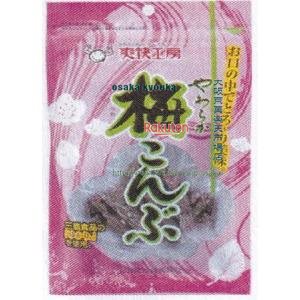 大阪京菓 ZRx上田昆布　25G やわらか梅こんぶ×96個【xw】【送料無料（沖縄は別途送料）】