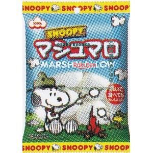 大阪京菓 ZRxエイワ　65G スヌーピービッグマシュマロ×24個【xeco】【エコ配 送料無料 （沖縄県配送不可 時間指定と夜間お届け不可）】