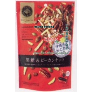 大阪京菓 ZRxMDH 72G ナッツスナッキングBM黒糖&ピーカンナッツ×12個 +税 【xw】【送料無料(沖縄は別途送料)】