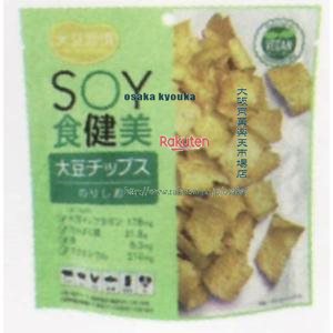 大阪京菓 ZRxMDH　75G 大豆習慣SOY食健美大豆チップスのりしお×12個【xb】【送料無料（沖縄は別途送料）】