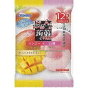 大阪京菓 ZRxオリヒロ　240G ぷるんと蒟蒻ゼリーパウチマンゴー＋白桃×48個【xr】【送料無料（沖縄は別途送料）】の商品画像