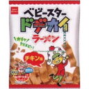 大阪京菓 ZRxおやつカンパニー　68G ベビースタードデカイラーメンチキン味×48個【xw】【送料無料（沖縄は別途送料）】