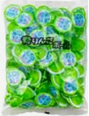 楽天大阪京菓楽天市場店大阪京菓 ZRx駄菓子　 江口　1個　青りんごボール　　　　　　　　　　　　×100個【駄xima】【メール便送料無料】