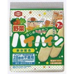 大阪京菓 ZRx亀田製菓　40G 野菜ハイハイン×12個【xeco】【エコ配 送料無料 （沖縄県配送不可 時間指定と夜間お届け不可）】