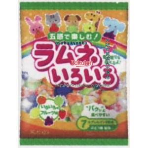 大阪京菓 ZRx春日井製菓　45G Vラムネいろいろ×96個【xr】【送料無料（沖縄は別途送料）】の商品画像