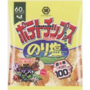 大阪京菓 ZRxコイケヤ　60G　ポテトチップスのり塩×24個　+税　【xw】【送料無料（北海道・沖縄は別途送料）】