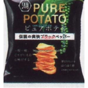 大阪京菓 ZRxコイケヤ　52G ピュアポテト伝説の爽快ブラックペッパー×24個【xw】【送料無料（沖縄は別途送料）】のサムネイル