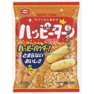 大阪京菓 ZRx亀田製菓　96G ハッピーターン×12個【xeco】【エコ配 送料無料 （沖縄県配送不可 時間指定と夜間お届け不可）】