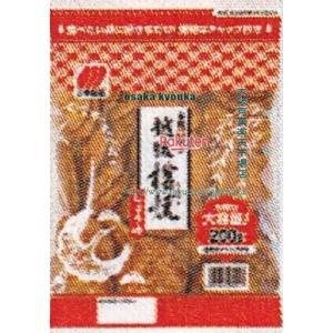 大阪京菓 ZRx三幸製菓　200G チャック越後樽焼しょうゆ×12個【x】【送料無料（沖縄は別途送料）】