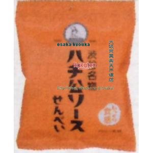 大阪京菓 ZRx三真　35G ハチ公しっとりソースせんべい×10個【xeco】【エコ配 送料無料 （沖縄県配送不可 時間指定と夜間お届け不可）】のサムネイル