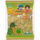 大阪京菓 ZRxサンコー　55G 畑のスナック カレー味×24個【xw】【送料無料（沖縄は別途送料）】