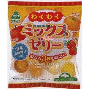 大阪京菓 ZRxサンコー　192G（16Gx12個） わくわくミックスゼリー×16個【x】【送料無料（沖縄は別途送料）】の商品画像