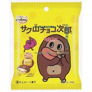 大阪京菓 ZRx正栄デリシィ　36G サク山チョコ次郎【チョコ】×48個【xeco】【エコ配 送料無料 （沖縄県配送不可 時間指定と夜間お届け不可）】の商品画像