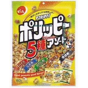 大阪京菓 ZRxでん六　180G ポリッピーアソート×24個【x】【送料無料（沖縄は別途送料）】