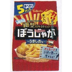 大阪京菓 ZRx東ハト　75G 5Pぼうじゃがうましお味×48個【xr】【送料無料（沖縄は別途送料）】