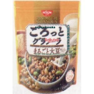 大阪京菓 ZRx日清シスコ　400G ごろっとグラノーラ3種のまるごと大豆×24個　+税　【xw】【送料無料（沖縄は別途送料）】