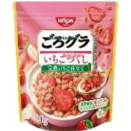 大阪京菓 ZRx日清シスコ　320G ごろグラいちごづくし×12個【xeco】【エコ配 送料無料 （沖縄県配送不可 時間指定と夜間お届け不可）】