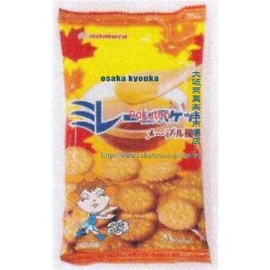 大阪京菓 ZRxのむら　120G ミレービスケットメープル風味×20個【xeco】【エコ配 送料無料 （沖縄県配送不可 時間指定と夜間お届け不可）】のサムネイル