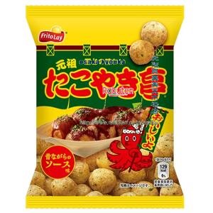 大阪京菓 ZRxフリトレー　24G 元祖たこやき亭昔ながらのソース味×24個　+税　【xeco】【エコ配 送料無料 （沖縄県配送不可 時間指定と夜間お届け不可）】