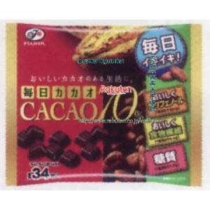 大阪京菓 ZRx不二家　152G毎日カカオ70％×36個　+税　【x】【送料無料（北海道・沖縄は別途送料）】