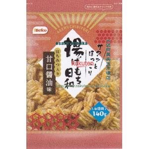 大阪京菓 ZRxベフコ栗山米菓　140G 揚げもち日和甘口醤油味×12個【xeco】【エコ配 送料無料 （沖縄県配送不可 時間指定と夜間お届け不可）】