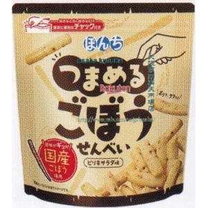 大阪京菓 ZRxぼんち　60G つまめるごぼうせんべい×24個【xw】【送料無料（沖縄は別途送料）】