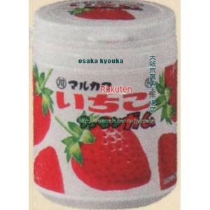 大阪京菓 ZRxマルカワ　130G いちごマーブルガムボトル×96個【xw】【送料無料（沖縄は別途送料）】