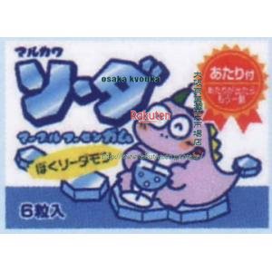 大阪京菓 ZRxマルカワ　6粒 ソーダマーブルガム×792個【xeco】【エコ配 送料無料 （沖縄県配送不可 時間指定と夜間お届け不可）】の商品画像