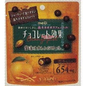 大阪京菓 ZRx明治　34G チョコレート効果カカオ72％蜜漬けオレンジピールパ【チョコ】×240個【xw】【送料無料（沖縄は別途送料）】の商品画像