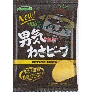 大阪京菓 ZRx山芳製菓　45G ポテトチップス男気わさビーフ×12個【xeco】【エコ配 送料無料 （沖縄県配送不可 時間指定と夜間お届け不可..