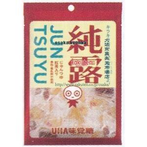 大阪京菓 ZRxユーハ味覚糖　120G 純露×72個【x】【送料無料（沖縄は別途送料）】