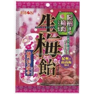 大阪京菓 ZRxリボン　54G 紀州梅肉生梅飴×48個【xw】【送料無料（沖縄は別途送料）】