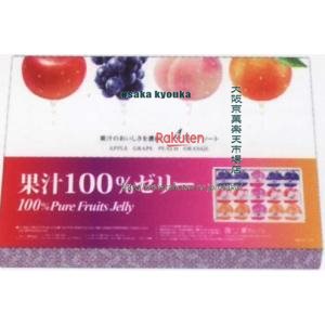 大阪京菓 ZRx 15個 果汁100％ギフトゼリー（包装済）×12個