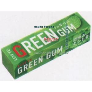 大阪京菓 ZRxロッテ　9枚 グリーンガム×600個【xw】【送料無料（沖縄は別途送料）】