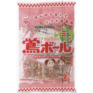 大阪京菓 ZRx植垣米菓　89G 鴬ボールミニ×36個【xe】【送料無料（沖縄は別途送料）】