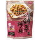 大阪京菓 ZRxエムディエッチ 7袋 大豆習慣 梅しそ納豆と柿の種×360個【xe】【送料無料(沖縄は別途送料)】