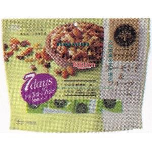 大阪京菓 ZRxエムディエッチ　21袋 ナッツスナッキング　7D　アーモンド＆フルーツ×24個【xra5】【送料無料（沖縄は別途送料）】