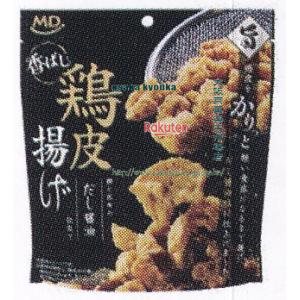 大阪京菓 ZRxエムディエッチ　30G 香ばし鶏皮揚げ　だし醤油×12個【xecos6】【エコ配 送料無料 （沖縄県配送不可 時間指定と夜間お届け不可）】