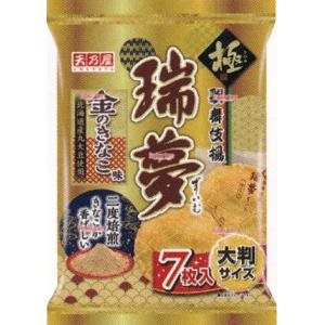 大阪京菓 ZRx天乃屋　7枚 歌舞伎揚　瑞夢　金のきなこ味×12個【xa6】【送料無料（北海道 沖縄は別途送料）】