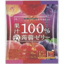 大阪京菓 ZRxエースベーカリー 18個 果汁100%蒟蒻ゼリーピーチ+アップル+グレープ×32個【xws5】【送料無料(沖縄は別途送料)】