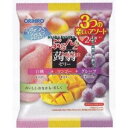 大阪京菓 ZRxオリヒロ 480G ぷるんと蒟蒻ゼリーパウチ大袋白桃+マンゴー+グレープ×24個【xw】【送料無料(沖縄は別途送料)】