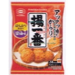 大阪京菓 ZRx亀田製菓　100G 揚一番×12個【xecoa5】【エコ配 送料無料 （沖縄県配送不可 時間指定と夜..